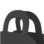 Fatboy® Sjopper-Kees Anthracite | Sac Shopping Design | Magazine de Conception | Shopper Peut également être utilisé comme Porte