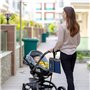 Matelas à langer nomade – Tapis de voyage pour bébé - Pochettes de rangement pour les couches, crèmes, mouchoirs, etc. - Facile 