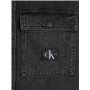 Calvin Klein Jeans Relaxed Linear Shirt J30J324581 Chemises décontractées, Denim (Denim Black), XS Homme