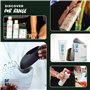 DFNS Spray Footwear Protector, liquide-Répulsif, Imperméable, anti-salissures. Solution pour l'entretien des chaussures en cuir,