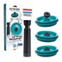 Airtender - Couvercle sous vide pour bocaux Mason - Avec pompe à vide - Set de 3 couvercles - Kit de démarrage - Compitable avec