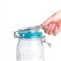 Airtender - Couvercle sous vide pour bocaux Mason - Avec pompe à vide - Set de 3 couvercles - Kit de démarrage - Compitable avec