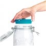 Airtender - Couvercle sous vide pour bocaux Mason - Avec pompe à vide - Set de 3 couvercles - Kit de démarrage - Compitable avec