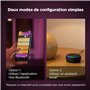 Philips Hue White & Color Ambiance Centris 4 lumières, dimmable, 16 millions de couleurs, contrôlable par application, compatibl