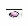 Philips Hue White & Color Ambiance Ambiance Centura downlights inclinés 1 pack, plafonniers à intensité variable, contrôle intel