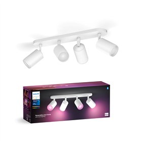 Philips Hue White & Color Ambiance Fugato Spot 4 flg. blanc 4x350lm