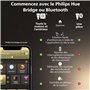 Philips Hue White Ambiance Runner Spot 3 x 5 W GU10, télécommande incluse, Dimmable, Contrôlable via App, Compatible avec Amazon