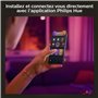 Philips Hue White & Color Ambiance Xamento 3-pack, lampes de salle de bains à intensité variable pour le système d'éclairage Hue