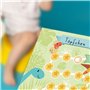 JEKA Lot de 10 Tableaux de récompenses pour Enfants - Motif : Dinosaures - avec Leurs Autocollants étoiles pour motiver Les Enfa