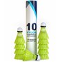PHIBER-Sports Volants de Badminton en Plumes - Caractéristiques de Jeu parfaites - Idéal pour Les Débutants