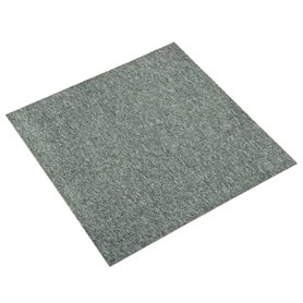 Red Cup Living vidaXL Lot de 20 dalles de sol pour moquette Vert 5 m 50 x 50 cm