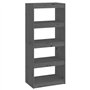 Libreria/Divisorio Grigio 60x30x135