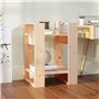 Libreria/Divisorio 41x35x57 cm in Legno Massello di Pino