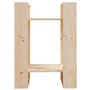 Libreria/Divisorio 41x35x57 cm in Legno Massello di Pino