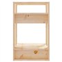 Libreria/Divisorio 41x35x57 cm in Legno Massello di Pino