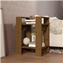 VidaXL - Étagère à Livres Classique en Pin Massif - 1 Étagère - 41 cm (L) x 35 cm (W) x 57 cm (H) - Robuste - Séparateur de Pièc
