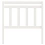 Tête de lit Blanc 96x4x100 cm Bois massif de pin
