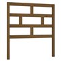 Tête de lit Marron miel 106x4x100 cm Bois massif de pin
