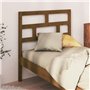 Tête de lit Marron miel 106x4x100 cm Bois massif de pin