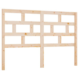 Tête de lit 146x4x100 cm Bois massif de pin