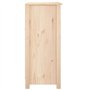 vidaXL Credenza 70x35x80 cm in Legno Massello di Pino