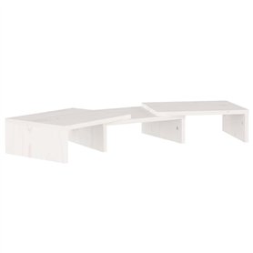 Support de moniteur Blanc 60x24x10