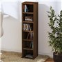 Armoire à CD Chêne marron 21x20x88 cm Bois d'ingénierie