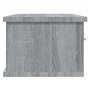 vidaXL Mobile a Muro Grigio Sonoma 88x26x18,5 cm in Legno Multistrato