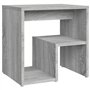 Comodino Grigio Sonoma 40x30x40 cm in Legno Multistrato