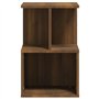 Comodino Rovere Marrone 35x35x55 cm in Legno Multistrato
