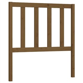 Tête de lit Marron miel 96x4x100 cm Bois massif de pin