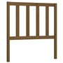 Tête de lit Marron miel 96x4x100 cm Bois massif de pin