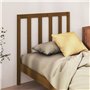 Tête de lit Marron miel 96x4x100 cm Bois massif de pin