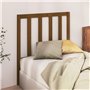 Tête de lit Marron miel 106x4x100 cm Bois massif de pin