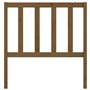 Tête de lit Marron miel 106x4x100 cm Bois massif de pin