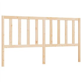 Tête de lit 206x4x100 cm Bois massif de pin