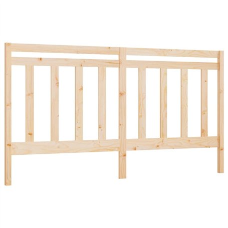 Tête de lit 206x4x100 cm Bois massif de pin