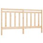 Tête de lit 206x4x100 cm Bois massif de pin