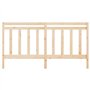 Tête de lit 206x4x100 cm Bois massif de pin