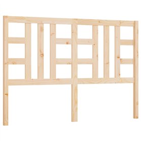 Tête de lit 146x4x100 cm Bois massif de pin