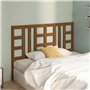 Tête de lit Marron miel 146x4x100 cm Bois massif de pin
