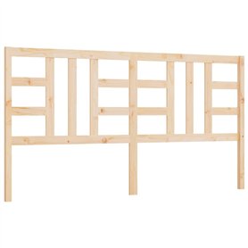 Tête de lit 206x4x100 cm Bois massif de pin