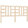 Tête de lit 206x4x100 cm Bois massif de pin