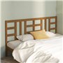 Tête de lit Marron miel 206x4x100 cm Bois massif de pin