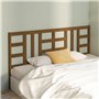 Tête de lit Marron miel 206x4x100 cm Bois massif de pin