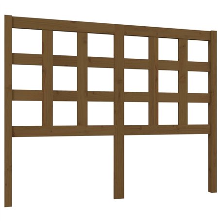 Tête de lit Marron miel 125