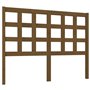 Tête de lit Marron miel 125