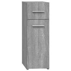 vidaXL Mobile Farmacia Grigio Sonoma 20x45