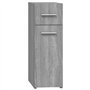 vidaXL Mobile Farmacia Grigio Sonoma 20x45