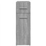 vidaXL Mobile Farmacia Grigio Sonoma 20x45,5x60 cm Legno Multistrato